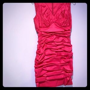 Hot pink party dress!